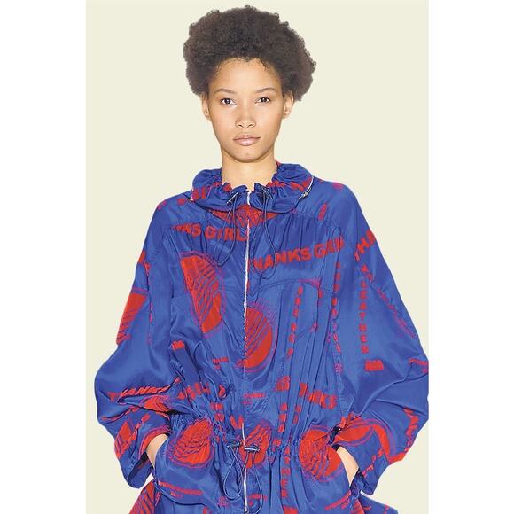 New STELLA MCCARTNEY Nylon Flock Print Jacket - Picture 4 of 16